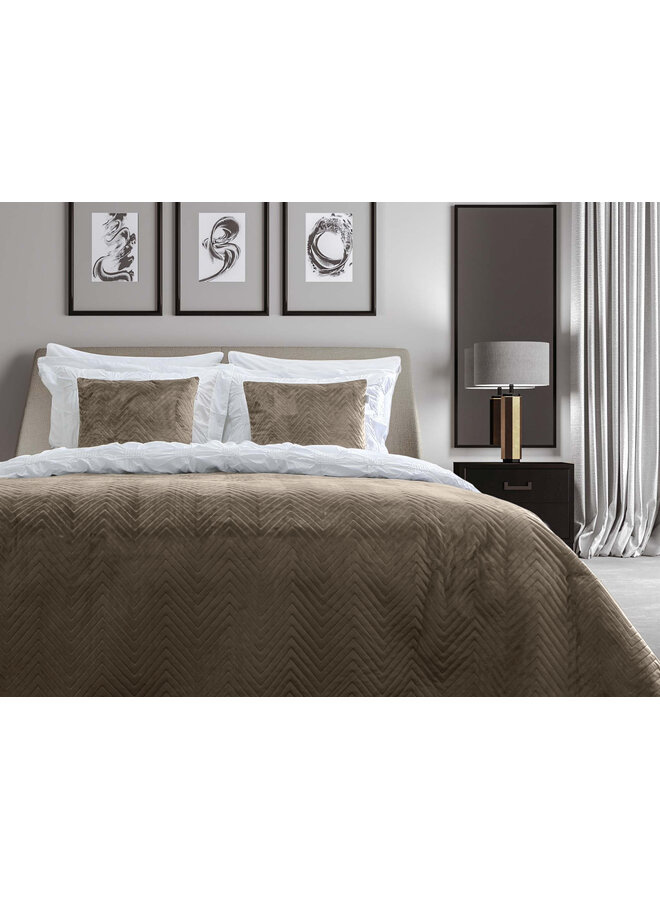 Yellow Sprei Madeline Taupe - Polyester