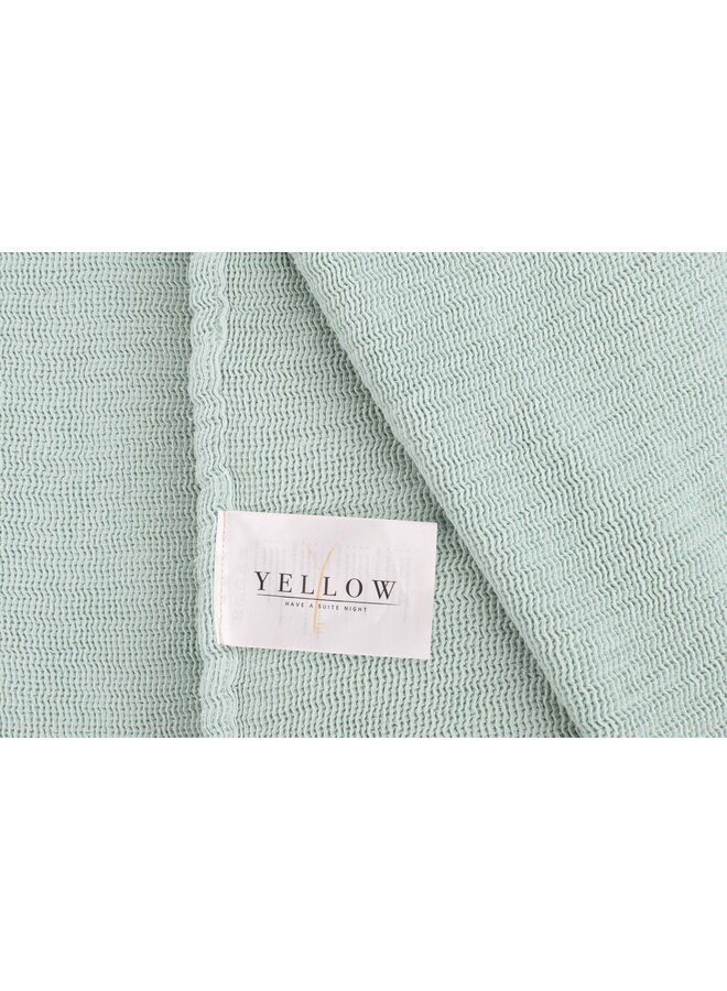Yellow Sprei Ica Lichtblauw - Katoen