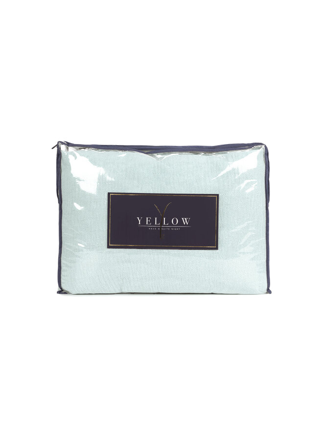 Yellow Sprei Ica Lichtblauw - Katoen