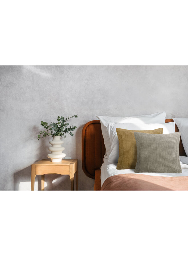 Heckett & Lane Sierkussen Panama Taupe - Velours