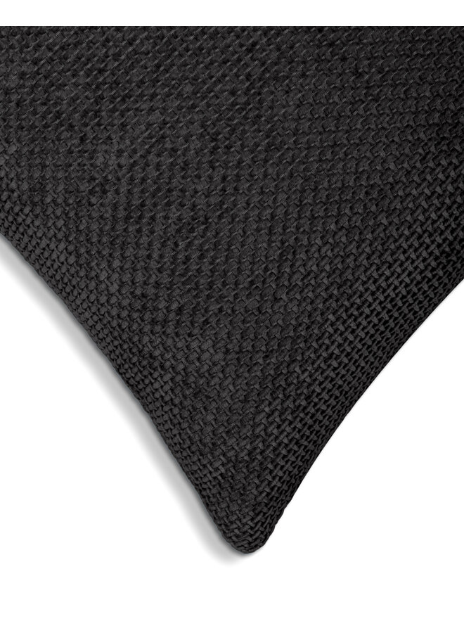 Heckett & Lane Sierkussen Panama Zwart - Velours