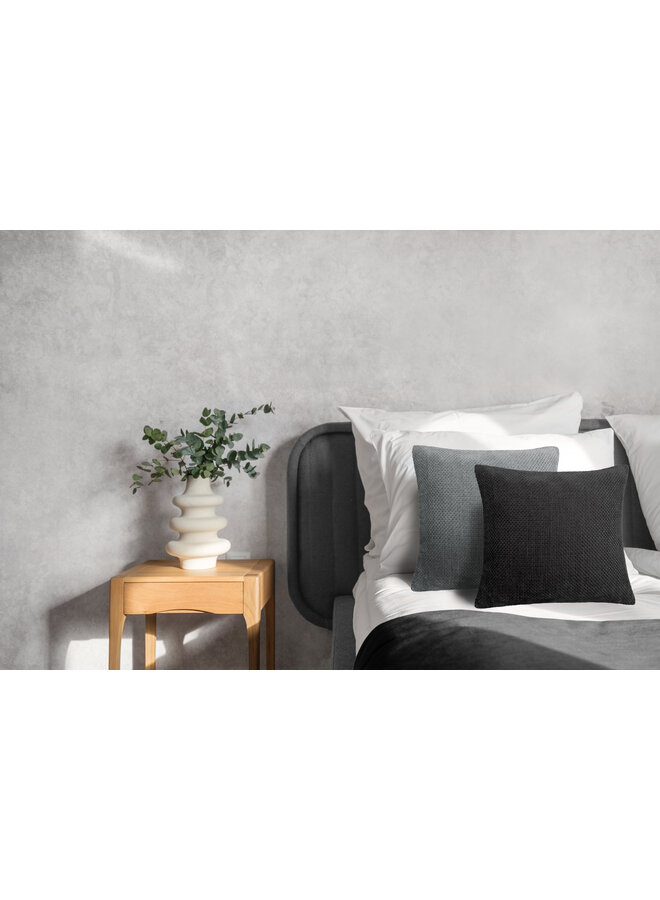 Heckett & Lane Sierkussen Panama Zwart - Velours
