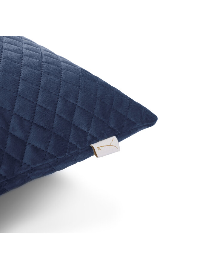 Yellow Sierkussen Victoria Navy Blauw - Polyester