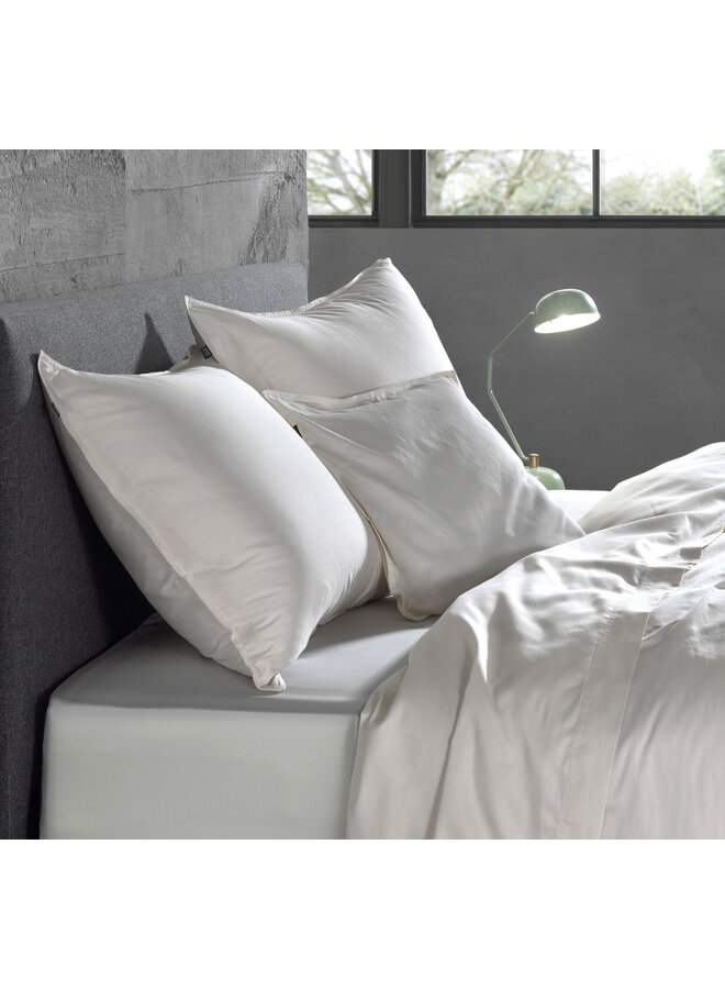 Sierkussenhoes Satinado Creme - Set Van 2 - Katoensatijn
