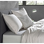 ZO! Home Sierkussenhoes Satinado Creme - Set Van 2 - Katoensatijn