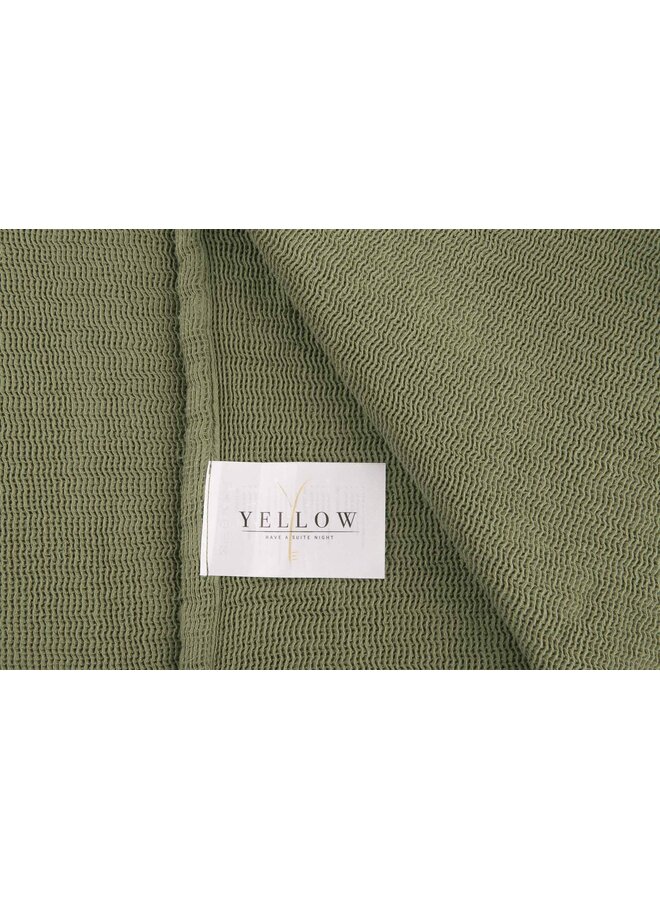 Yellow Plaid ICA Groen - Katoen
