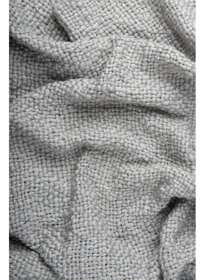 Yellow Plaid Orzo Naturel - Polyester