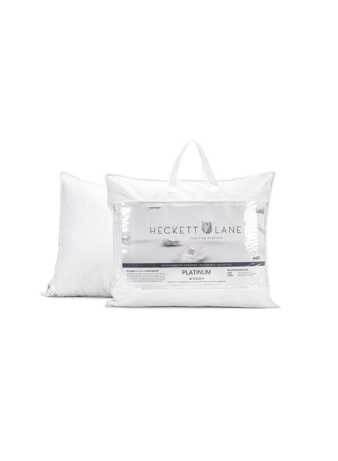 Heckett & Lane Hoofdkussen - 90% Ganzendons/10% Ganzendons