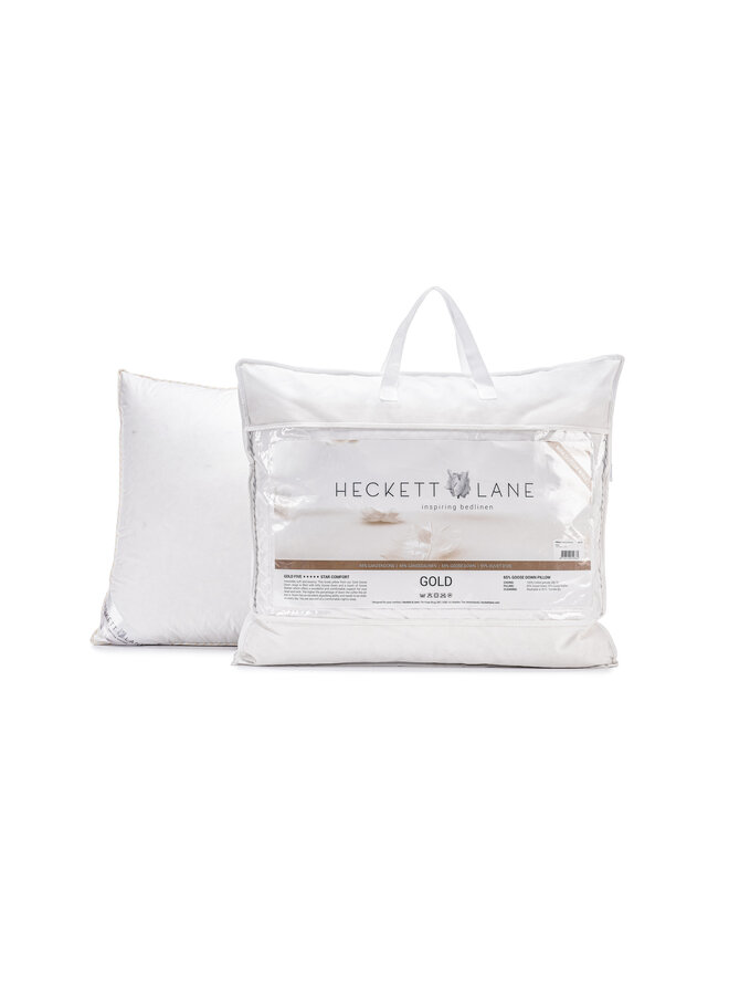 Heckett & Lane Boxkussen - 65% Ganzendons/35% Ganzendons