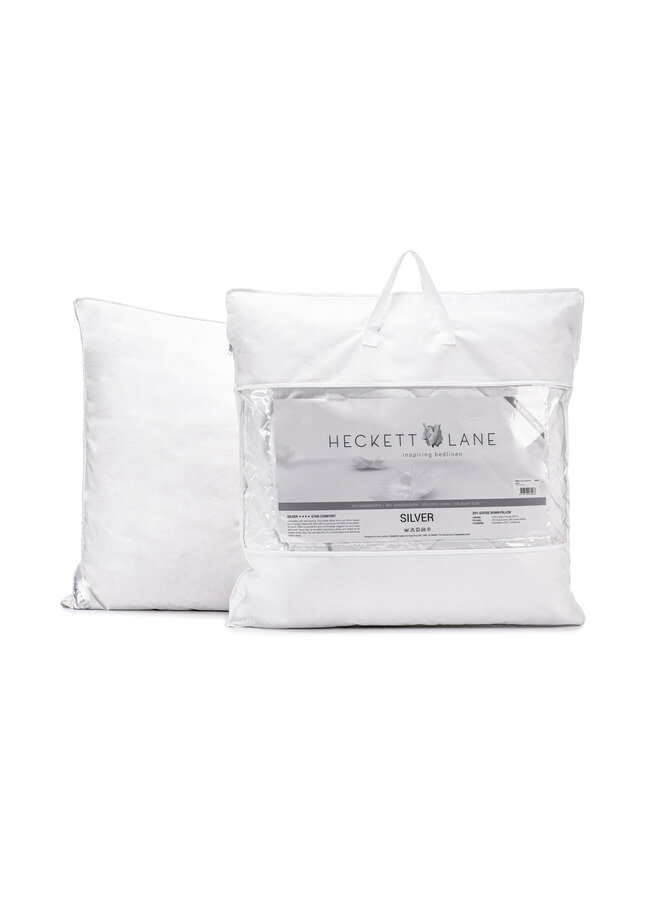 Heckett & Lane Boxkussen - 20% Ganzendons/80% Ganzendons