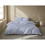ZO! Home Dekbedovertrek Striscia Di Lino Denim Blauw - Katoen