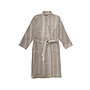Heckett & Lane Badjas Prestige Taupe  - Katoen