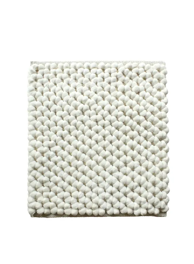 Heckett & Lane Badmat Lusso Creme - Polyester/Katoen