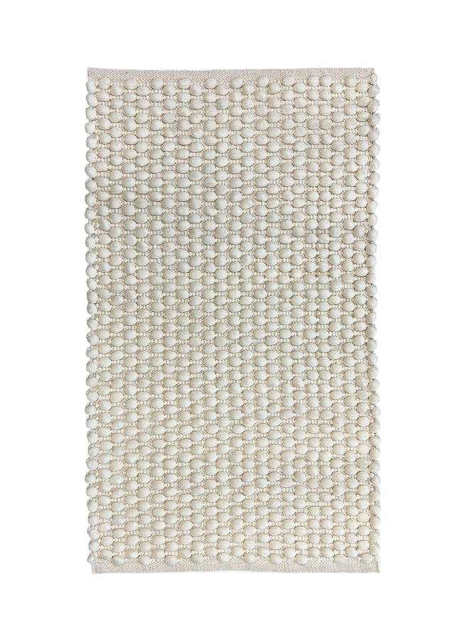 Badmat Mauro Creme - Polyester/Katoen