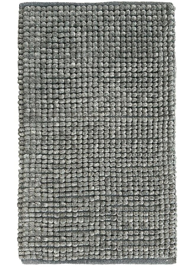 Badmat Fabrizio Antraciet - Katoen/Polyester
