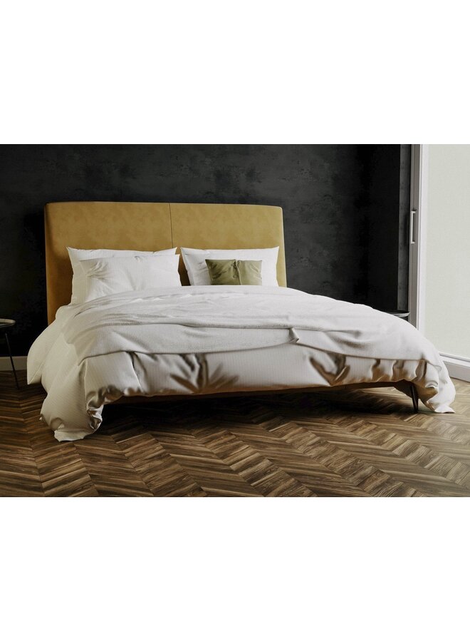 Yellow Sprei Lucinde Wit - Katoen