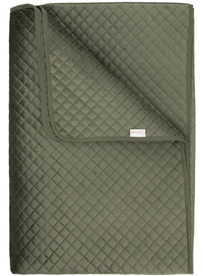 Yellow Sprei Victoria Groen - Polyester