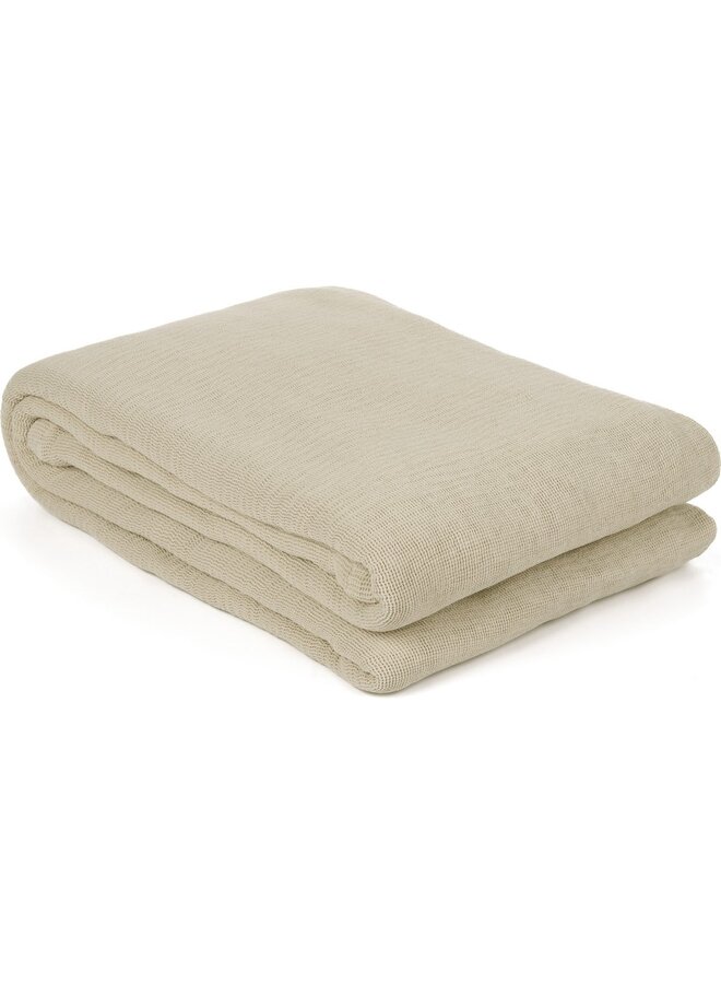 Yellow Sprei Ica Zand - Katoen