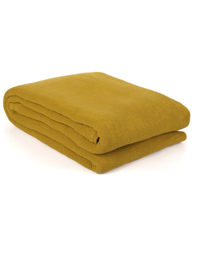 Yellow Sprei Ica Goud - Katoen
