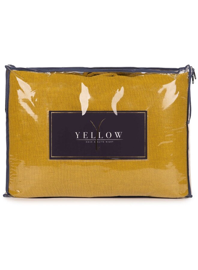 Yellow Sprei Ica Goud - Katoen