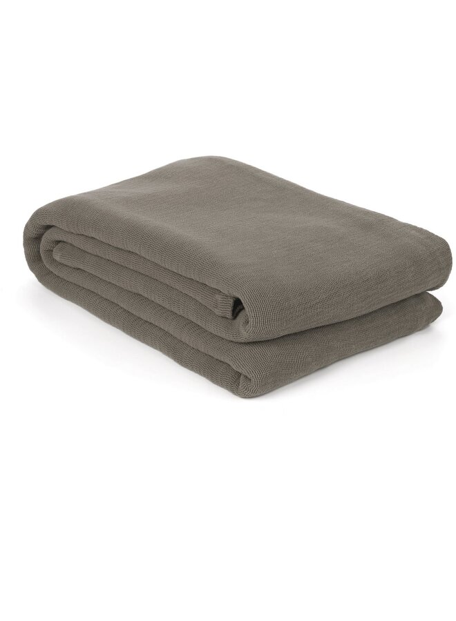 Yellow Sprei Ica Taupe - Katoen