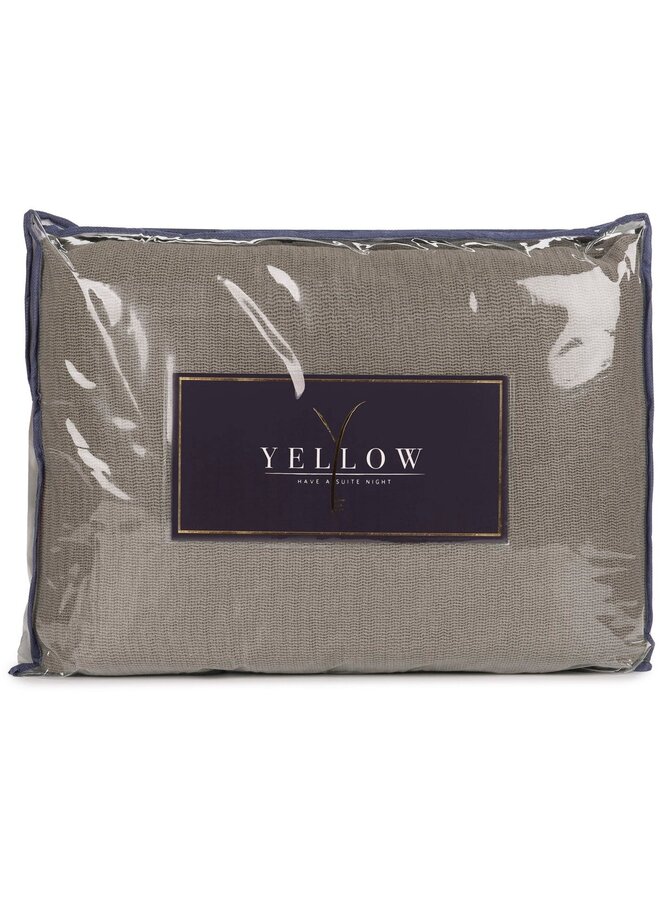 Yellow Sprei Ica Taupe - Katoen