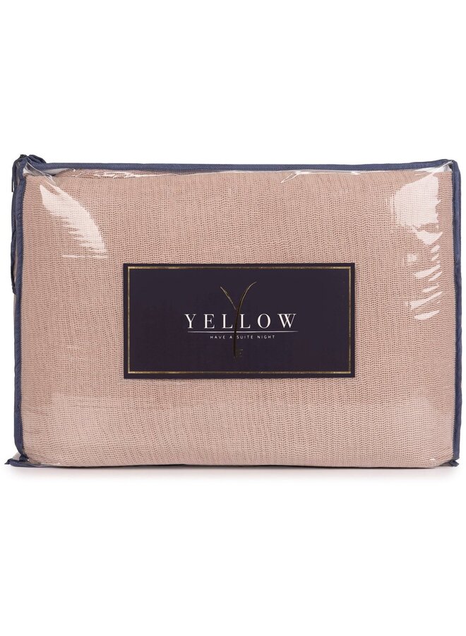 Yellow Sprei Ica Lichtroze - Katoen