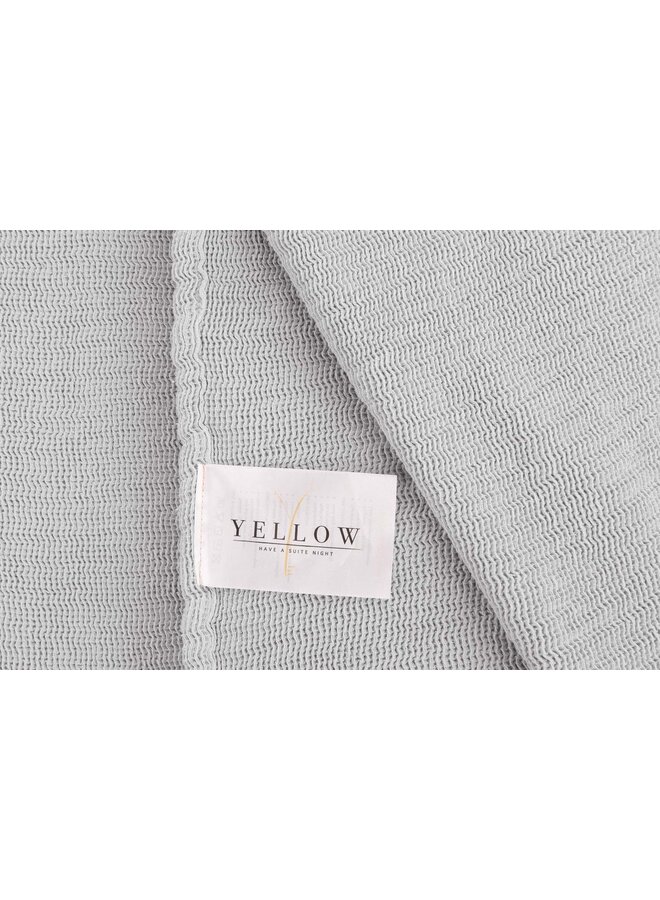 Yellow Sprei Ica Lichtgrijs - Katoen