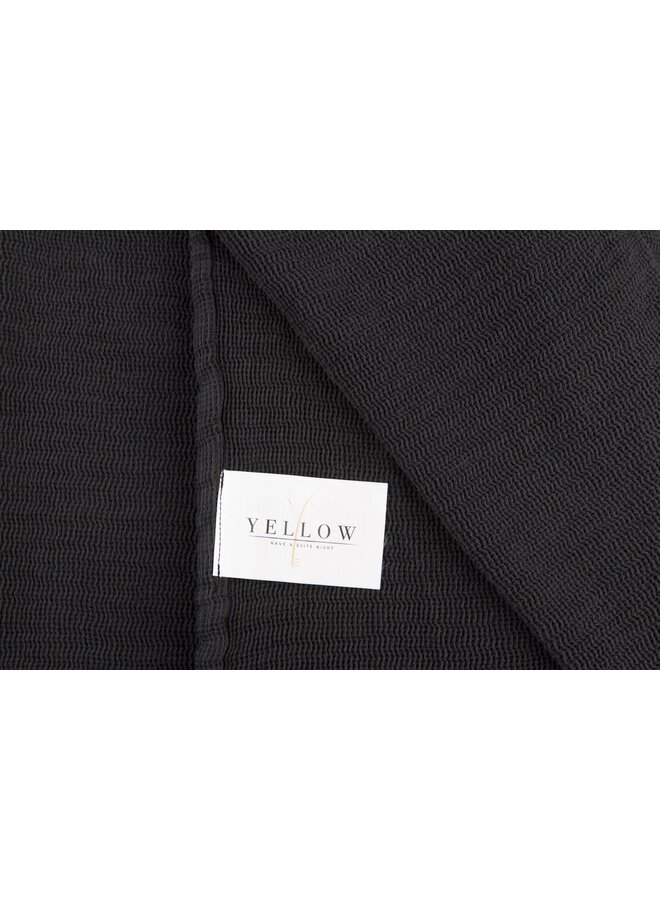 Yellow Sprei Ica Zwart - Katoen