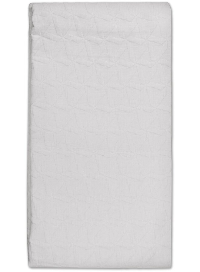 Yellow Sprei Rombo Wit - Katoen