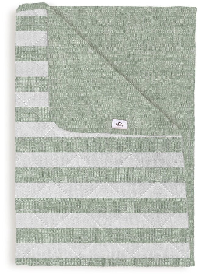 ZO! Home Sprei Banda Di Lino Groen - Polyester