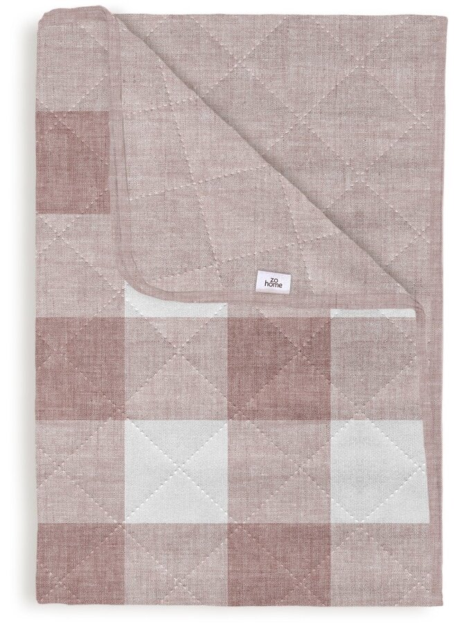 Sprei Quatrro Di Lino Roze - Polyester