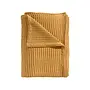 Heckett & Lane Sprei Wafel Geel - Gerecyled Katoen
