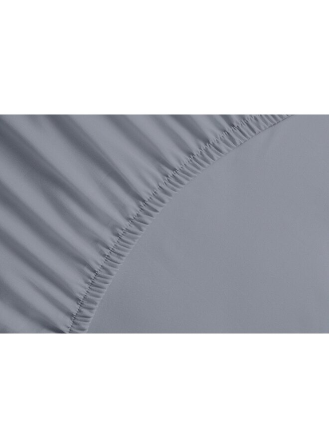 Heckett & Lane Hoeslaken Mumbai Blauw - Percale Katoen