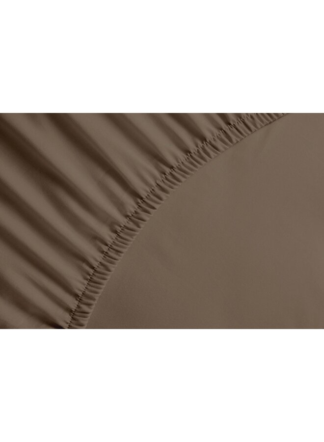 Heckett & Lane Hoeslaken Mumbai Taupe - Percale Katoen