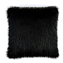 Heckett & Lane Sierkussen Perle Zwart - Fake Fur