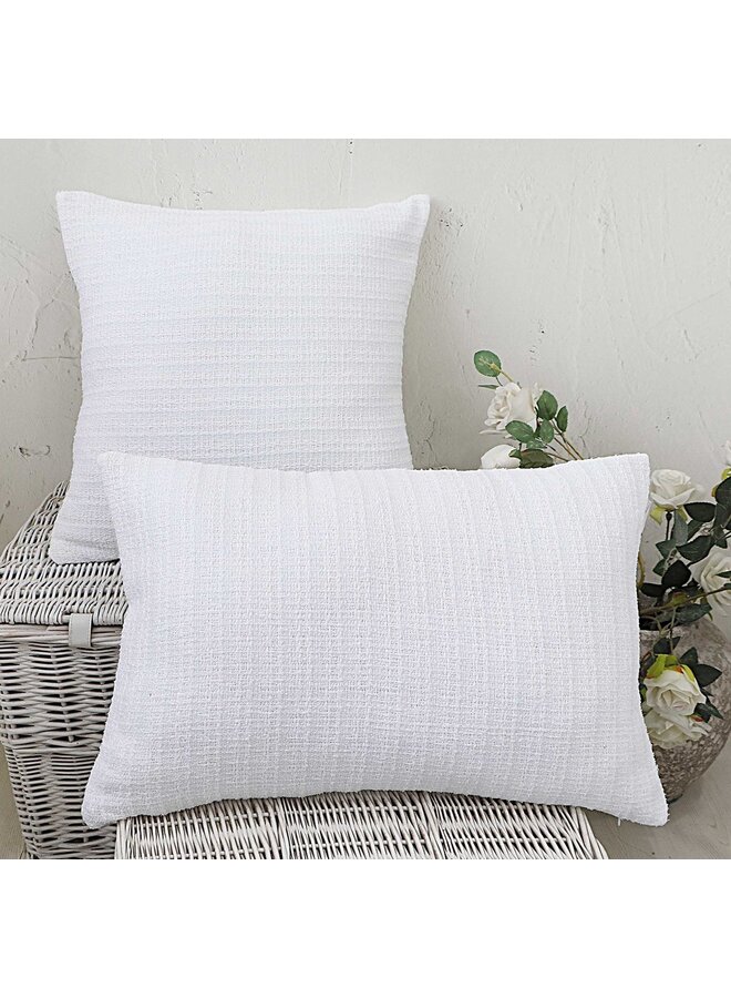 Sierkussen Lucas Wit - Polyester