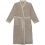 Heckett & Lane Badjas Premium Taupe - Katoen