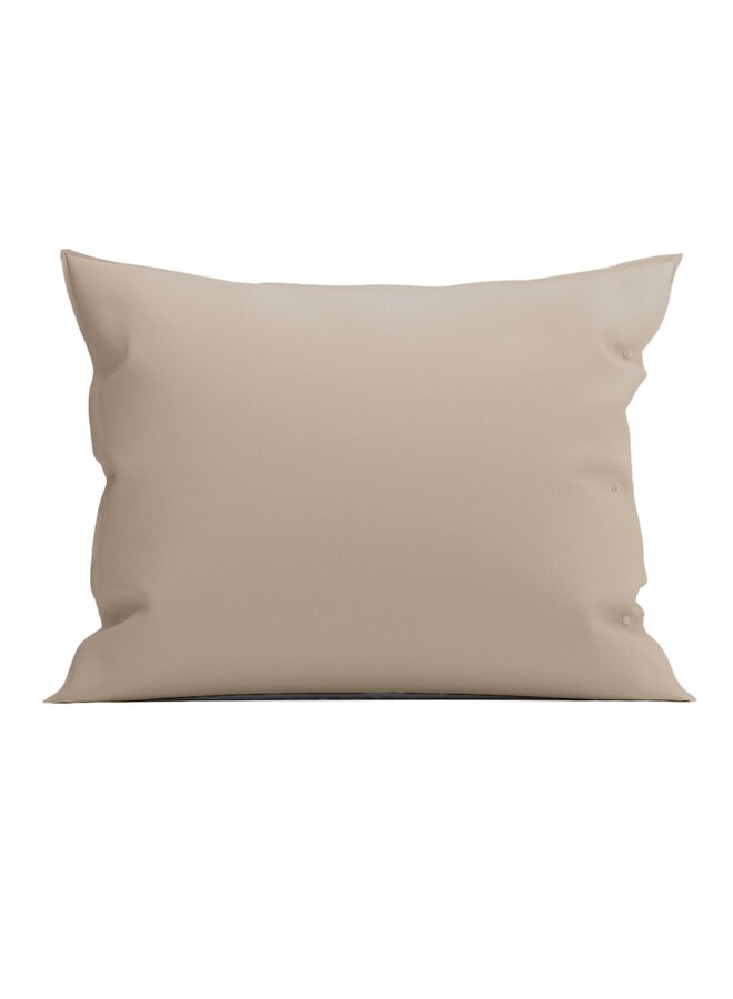 Yellow Sierkussenhoes Mumbai Zand - Percale Katoen