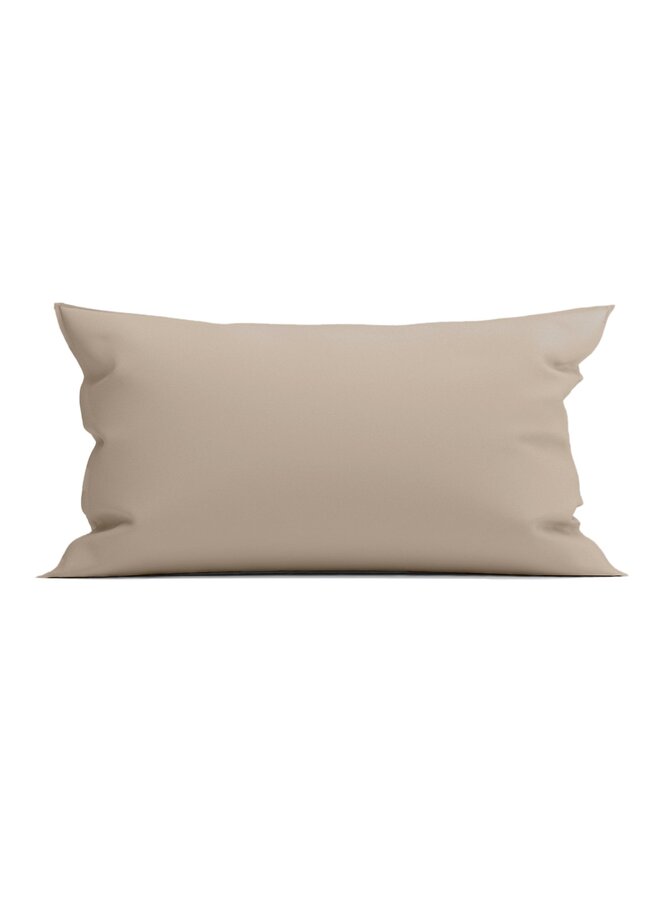 Yellow Sierkussenhoes Mumbai Zand - Percale Katoen