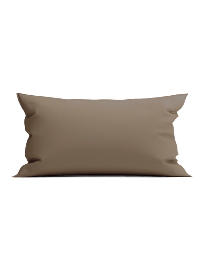 Yellow Sierkussenhoes Mumbai Taupe - Percale Katoen