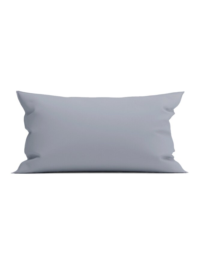 Yellow Sierkussenhoes Mumbai Blauw - Percale Katoen
