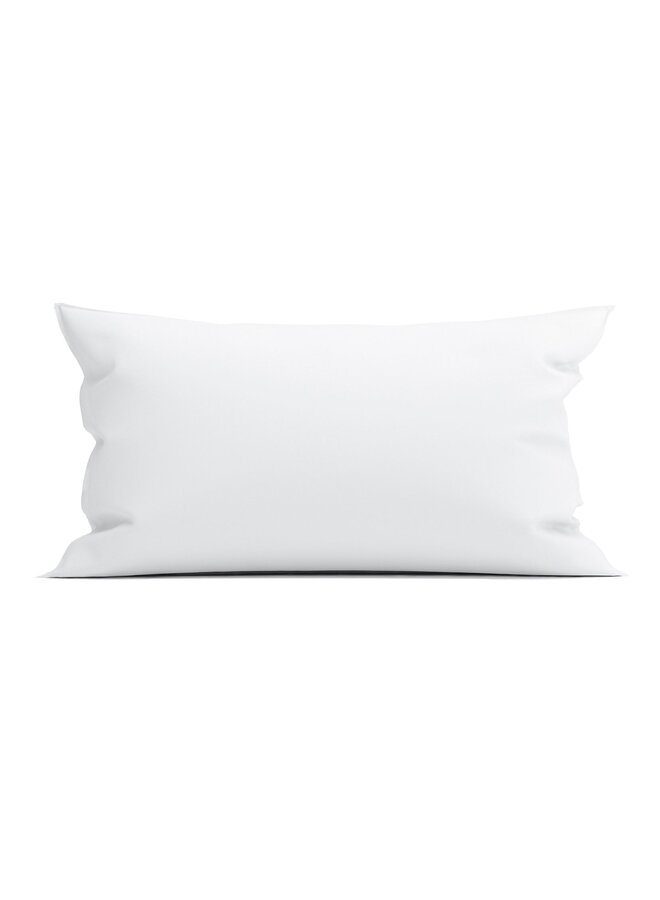 Yellow Sierkussenhoes Mumbai Wit - Percale Katoen