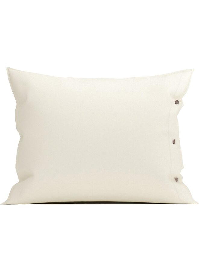 Kussensloop Creme - Percale Katoen