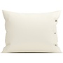 Yellow Kussensloop Creme - Percale Katoen