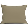 Yellow Kussensloop Zand - Percale Katoen