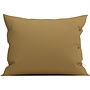 Yellow Kussensloop Cognac Bruin - Percale Katoen