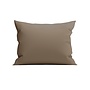 Yellow Kussensloop Mumbai Taupe - Percale Katoen