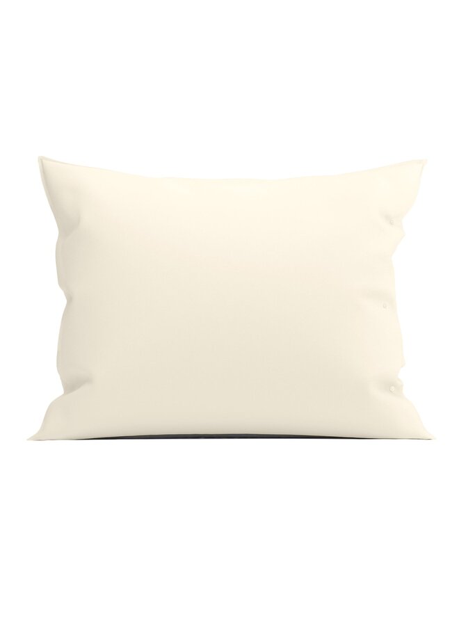 Yellow Kussensloop Mumbai Creme - Percale Katoen