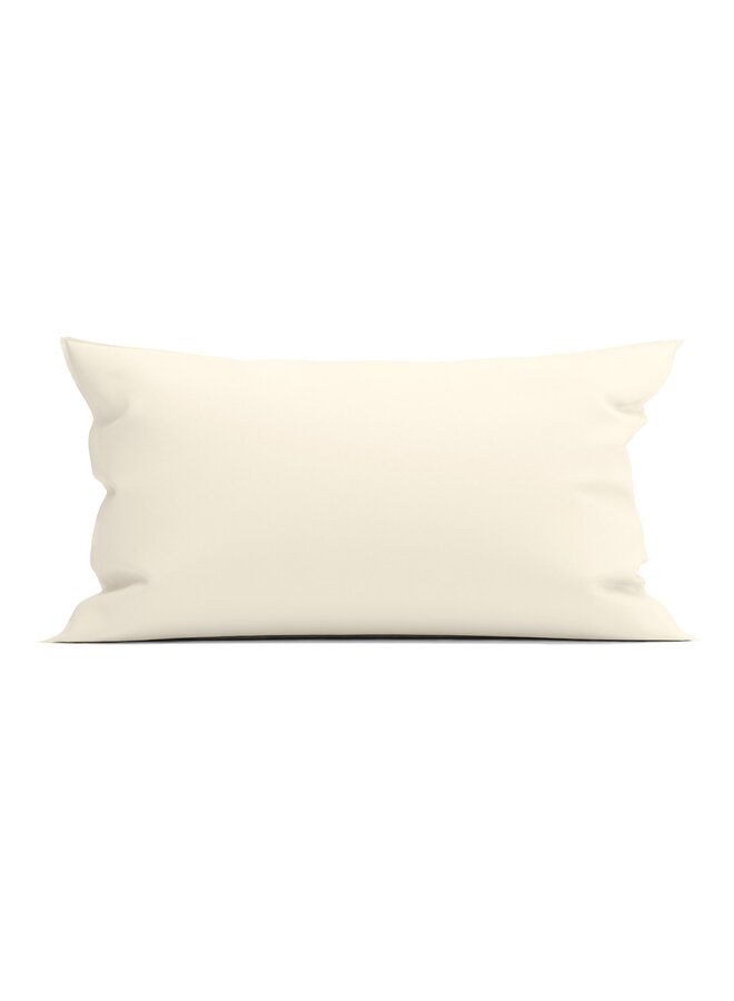 Yellow Kussensloop Mumbai Creme - Percale Katoen